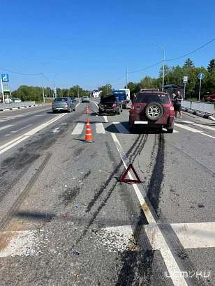 ДТП под Орлом: кроссовер «догнал» легковушку, в которой находился 1,5-годовалый ребенок