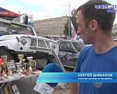 Настоящие автомобильные раритеты разместились на центральной площади Орла
