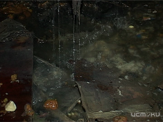 Водопад под домом, или почему жители улицы Игнатова задыхаются в своем подъезде