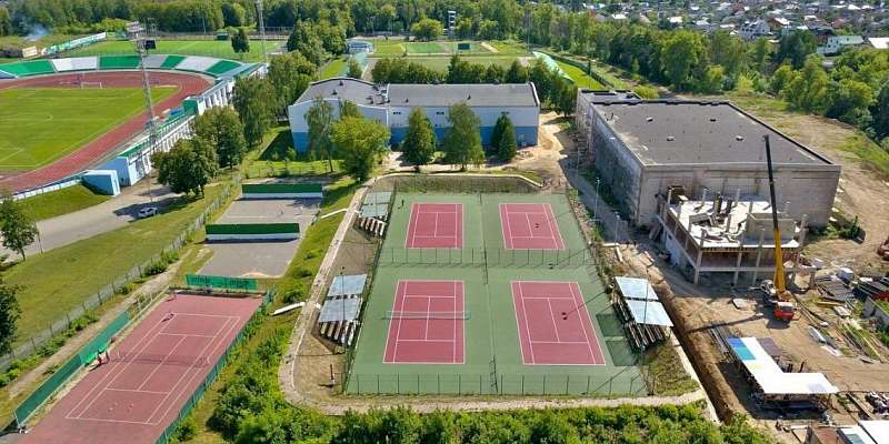 Ко Дню города в Орле откроют теннисные корты на стадионе им. Ленина