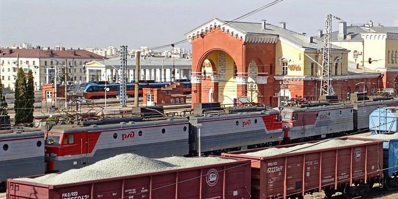 Погрузка на железной дороге в Орловской области в январе – марте выросла более чем на 20 %
