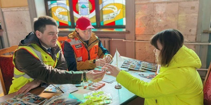 Орловские школьники приняли участие в акции по  профилактике детского травматизма на МЖД