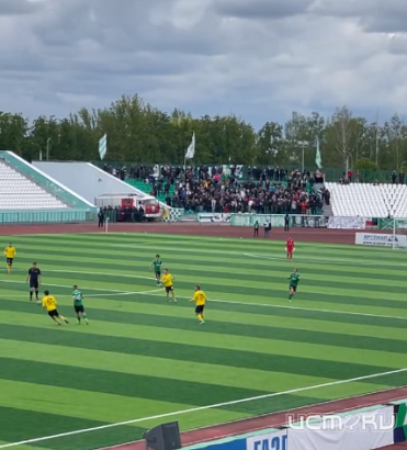 Закончился домашний матч "орлов" с тульским "Арсеналом". Холод не остановил болельщиков и за это они были вознаграждены