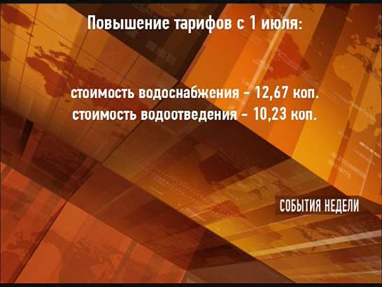 События недели 
