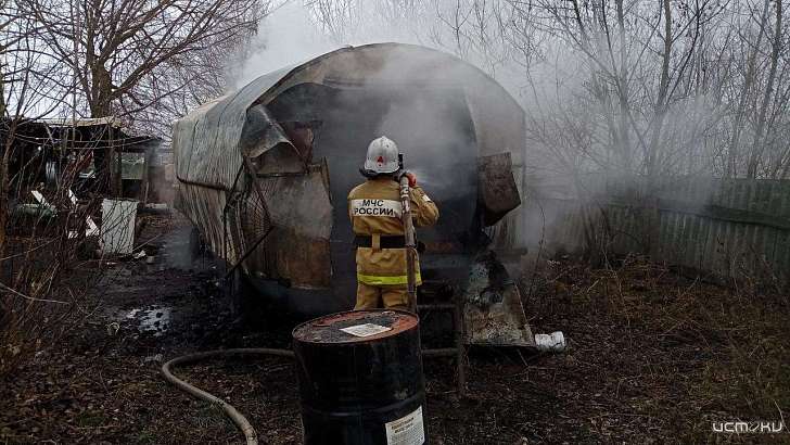 Пожар в Орловской области унес жизнь 44-летнего мужчины