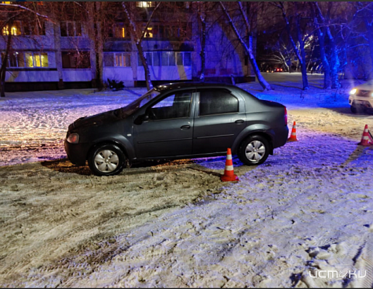 В первый день 2022 года легковушка сбила пешехода