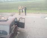 ВАЗ превратился в груду металла после столкновения с фурой на трассе Орел – Тамбов