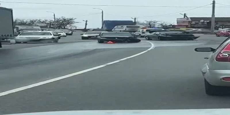 Сегодня произошла авария на Болховском шоссе