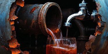 Ржавчина в водопроводе: как состояние труб влияет на качество воды в домах