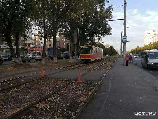 В Орле пешеход-нарушитель попал под трамвай в районе «Стрелы»