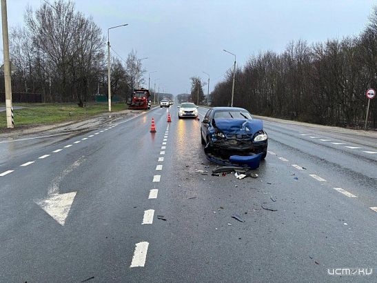 ДТП на орловской трассе: «Chevrolet Lanos» «догнал» «Жигули»