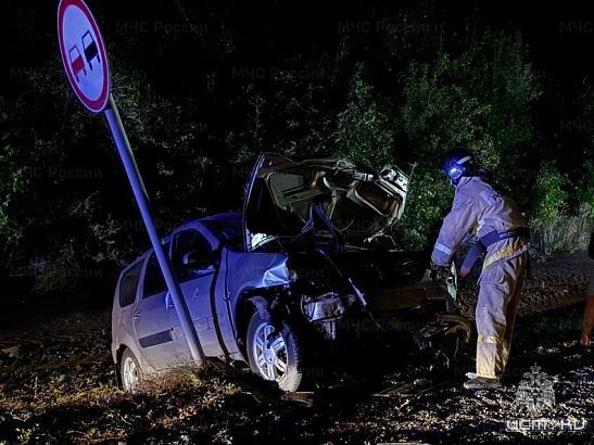 Сегодня в Ливенском районе пока было темно произошла авария
