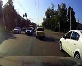 В Сети появилось видео столкновения маршрутки и иномарки