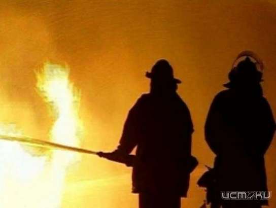 В Орловском районе сгорела иномарка