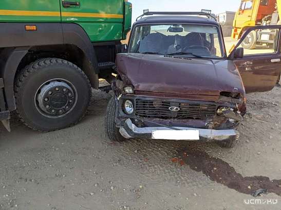 На орловской трассе «Нива» устроила тройное ДТП