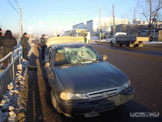 Сегодня на ул. Михалицына был сбит пешеход