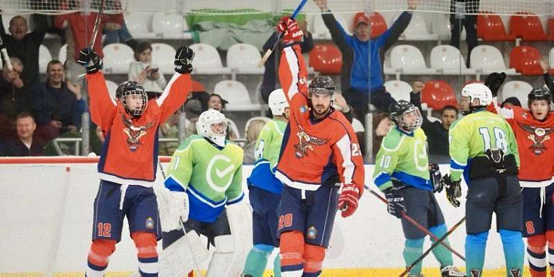 Орловская сборная завоевала золото в Чемпионате Черноземья по хоккею с шайбой