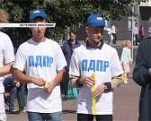 Вернуться в детство. На один час центр города заполнился мыльными пузырями