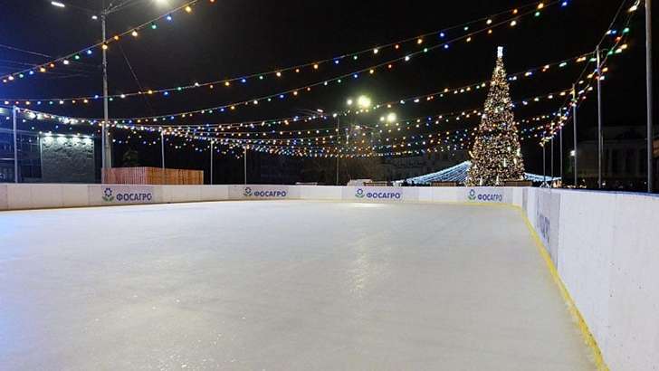 Центральный каток города Орла посетили почти 22 тысячи человек