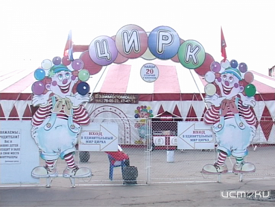 Цирк Романа Коробко порадовал зрителей своими цирковыми номерами