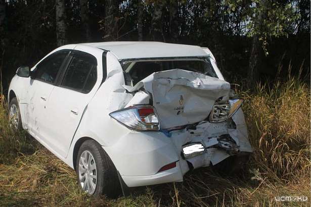 В столкновении «Мерседеса» и «Рено» под Орлом пострадал один человек