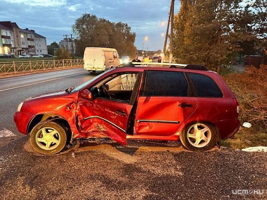Под Орлом при столкновении легковушек пострадали два человека