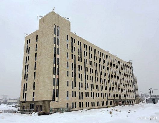 В комплексе общежития межвузовского кампуса в Орле завершается устройство кровли