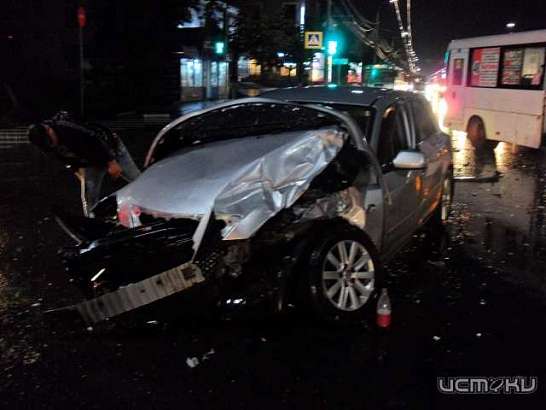 В Орле произошло ДТП с участием маршрутки. Есть пострадавшие