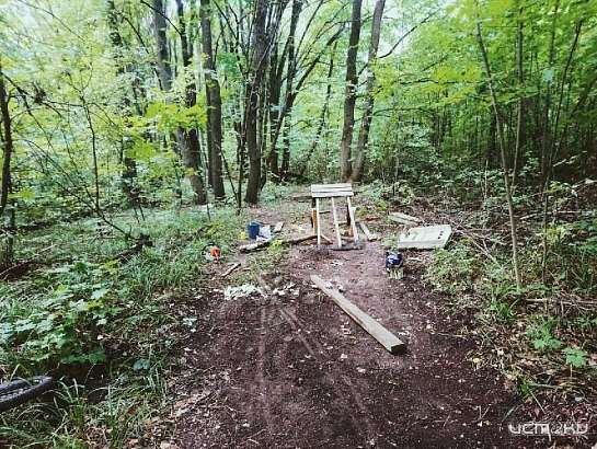 Не дожидаясь подарка от властей, орловчане своими руками сооружают экстрим-парк 