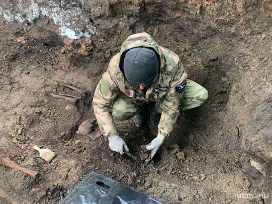 По факту обнаружения человеческих костных останков в Болхове СК возбудил уголовное дело
