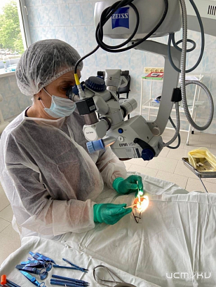 В орловской БСМП им. Семашко начали делать инъекции прямо в глаз