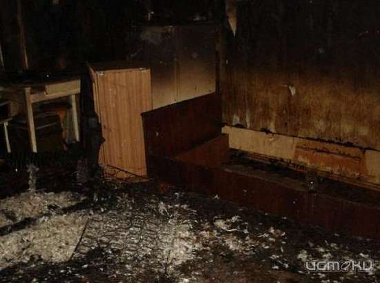 В пожаре на Русанова сгорел мужчина