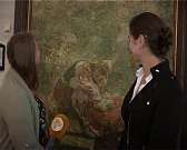 В музее изобразительных искусств представили картину "Спящая Венера с розами"