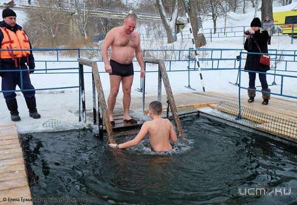 Крещенские купания на Орловщине прошли без ЧП
