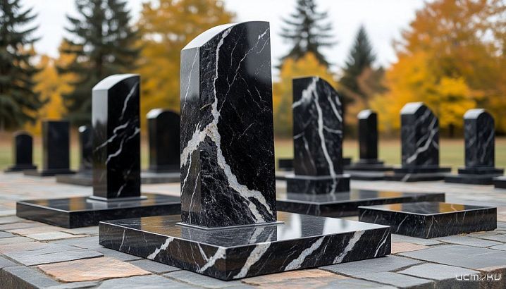 Разновидности памятников и их влияние на итоговую цену: гранит, мрамор, комбинированные модели