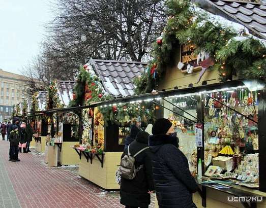 Новогодняя ярмарка в Орле начнёт работать с 23 декабря