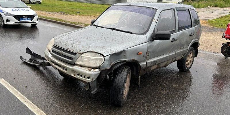 В Орле 16-летний велосипедист попал под колеса «Шевроле Нива»