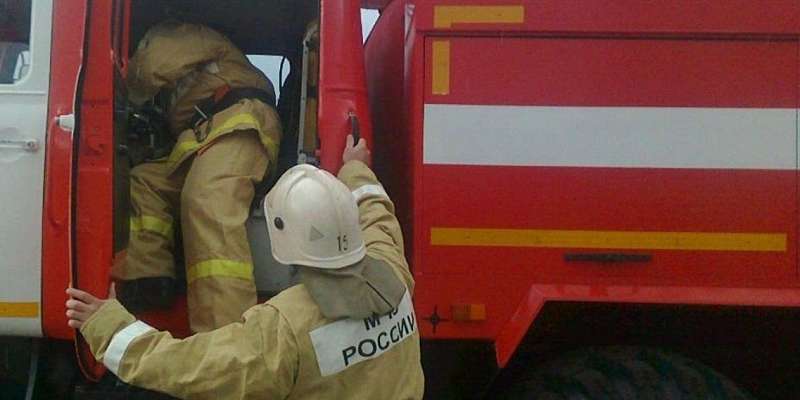 При пожаре во мценском общежитии пострадал мужчина