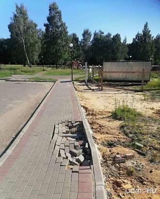 Глазами очевидцев: Руслан Перелыгин запечатлел последствия благоустройства опушки Медведевского леса ﻿