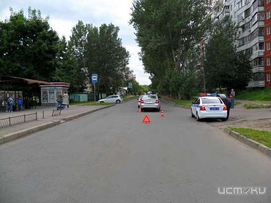 В Орле 8-летний ребенок попал под машину