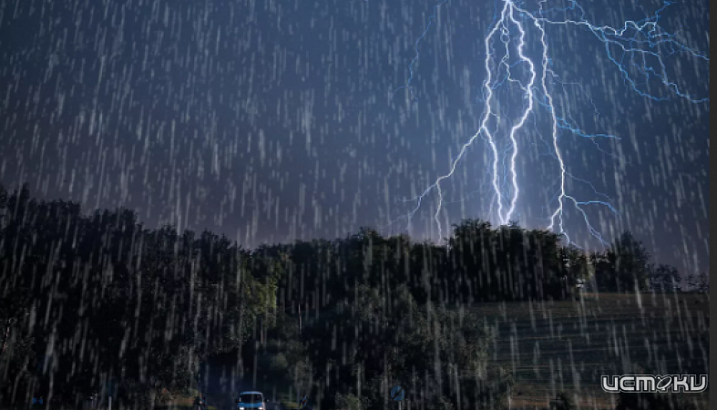 На Орловщину обрушится шквалистый ветер. Ожидаются дожди и грозы