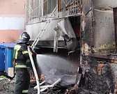 Из-за мусора едва не сгорела многоэтажка в Орле