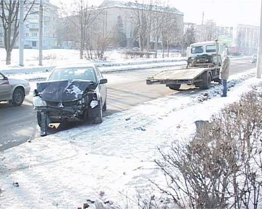 Авария возле рынка Орловская Нива
