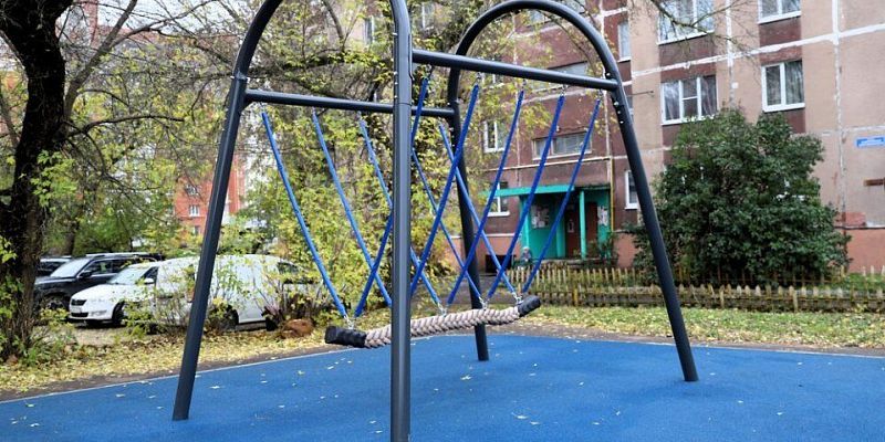 детская площадка В Орле открыли детскую площадку для детей с ОВЗ