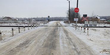 Движение автомобилей на переезде в Орловской области будет ограничено 22 января на время ремонта