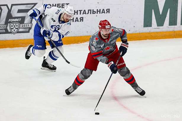 Хоккеисты ЦСКА добыли волевую победу в дерби с «Динамо»