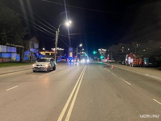 В Орле водитель без прав сбил велосипедиста