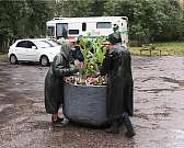 Нескучный субботник в парке на Комсомольской