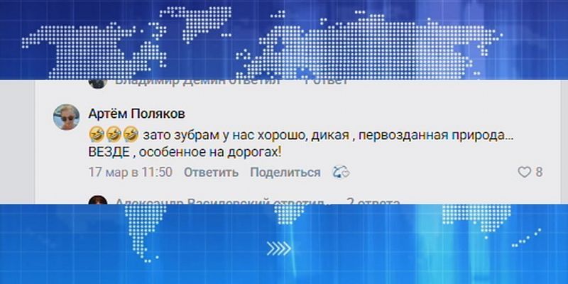 Зато зубрам у нас хорошо. Экспресс - новости.