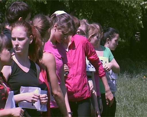 Легкоатлетический кросс среди студентов